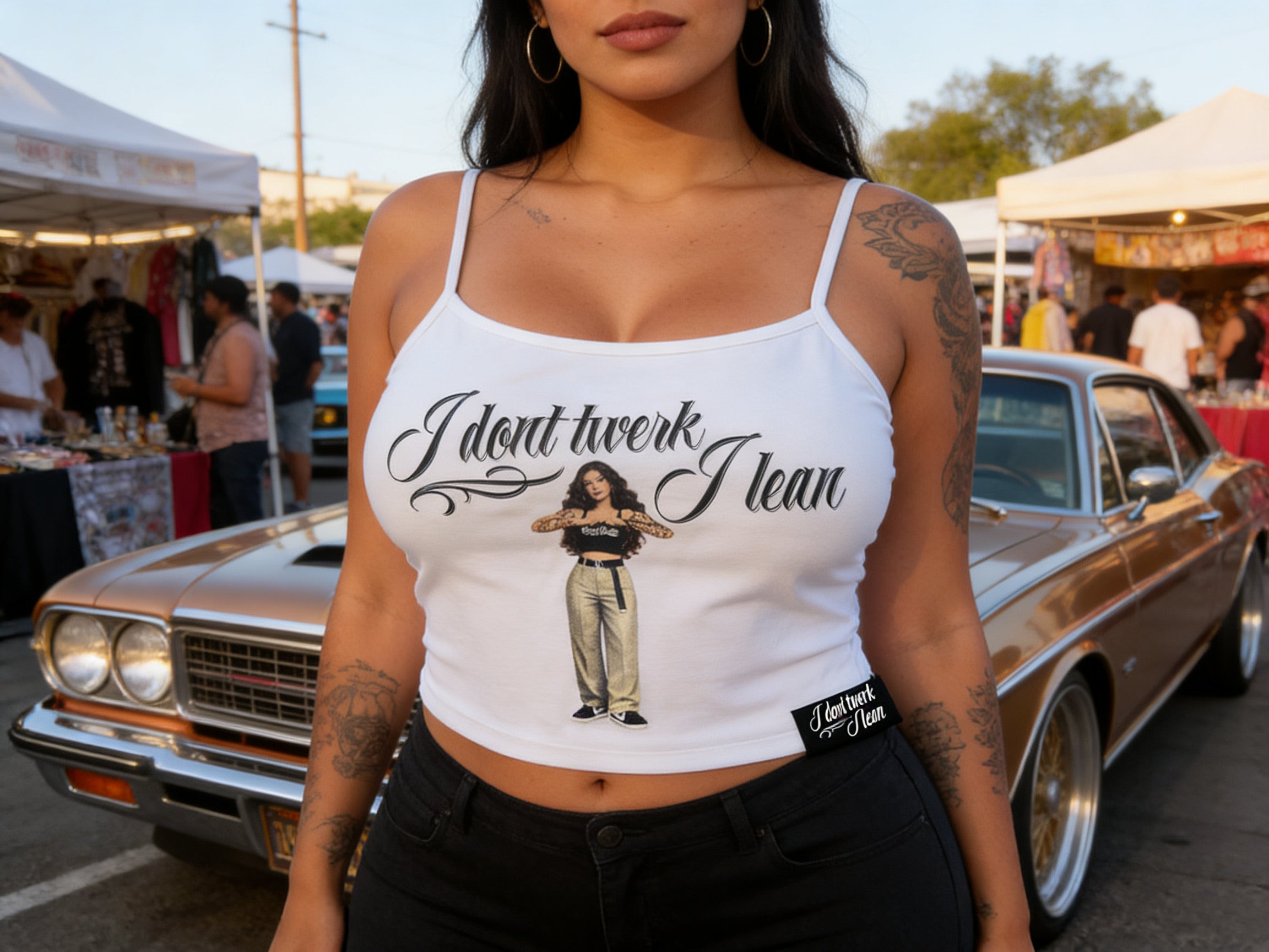 Spaghetti Strap — I Don't Twerk I Lean
